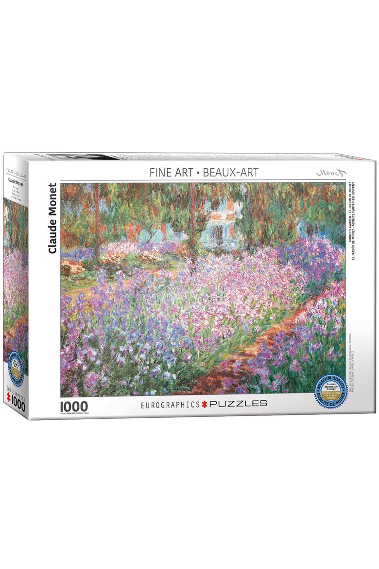 Monet's Garden by Monet Puzzle, 1000 Pieces, Main, color, Multicolored