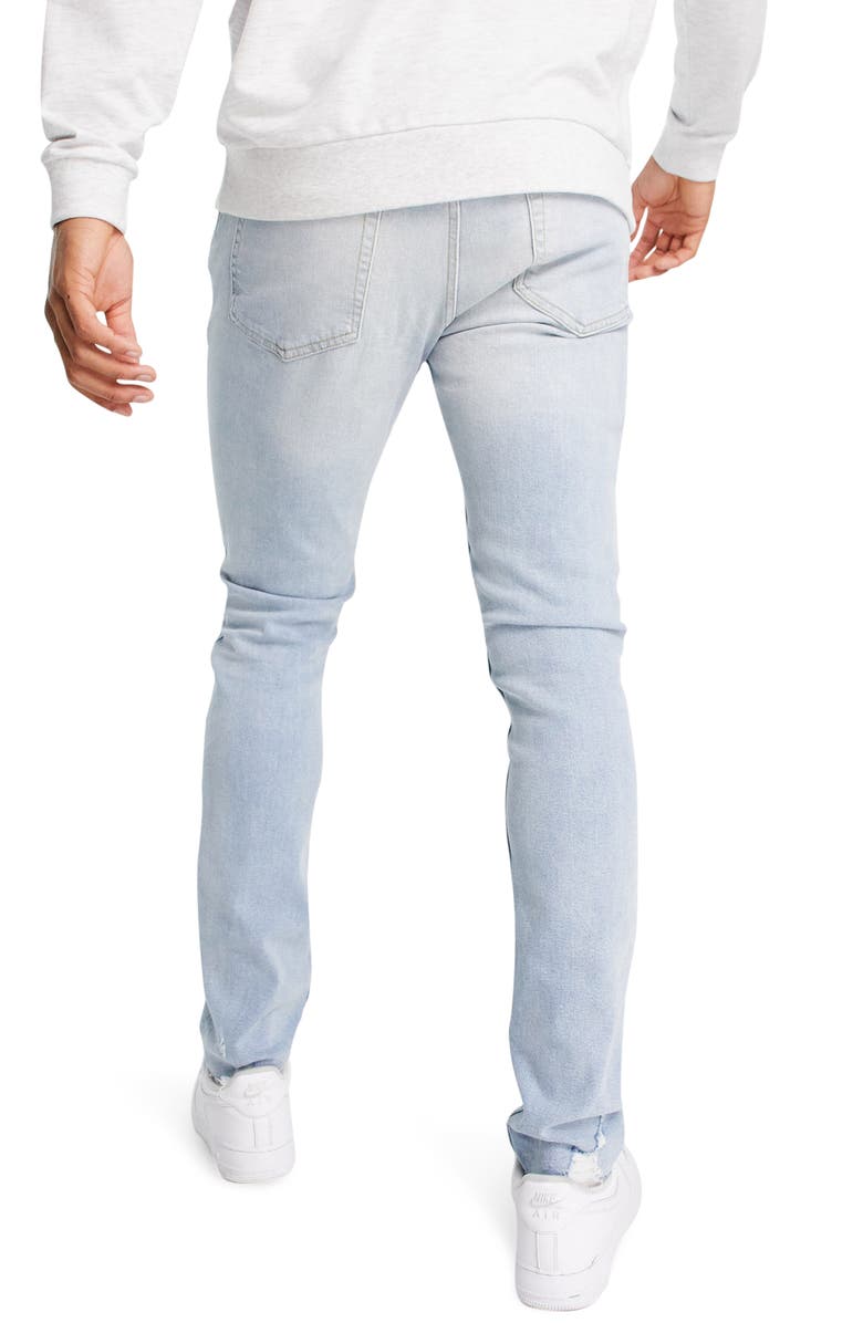 Topman Stretch Skinny Jeans, Alternate, color,