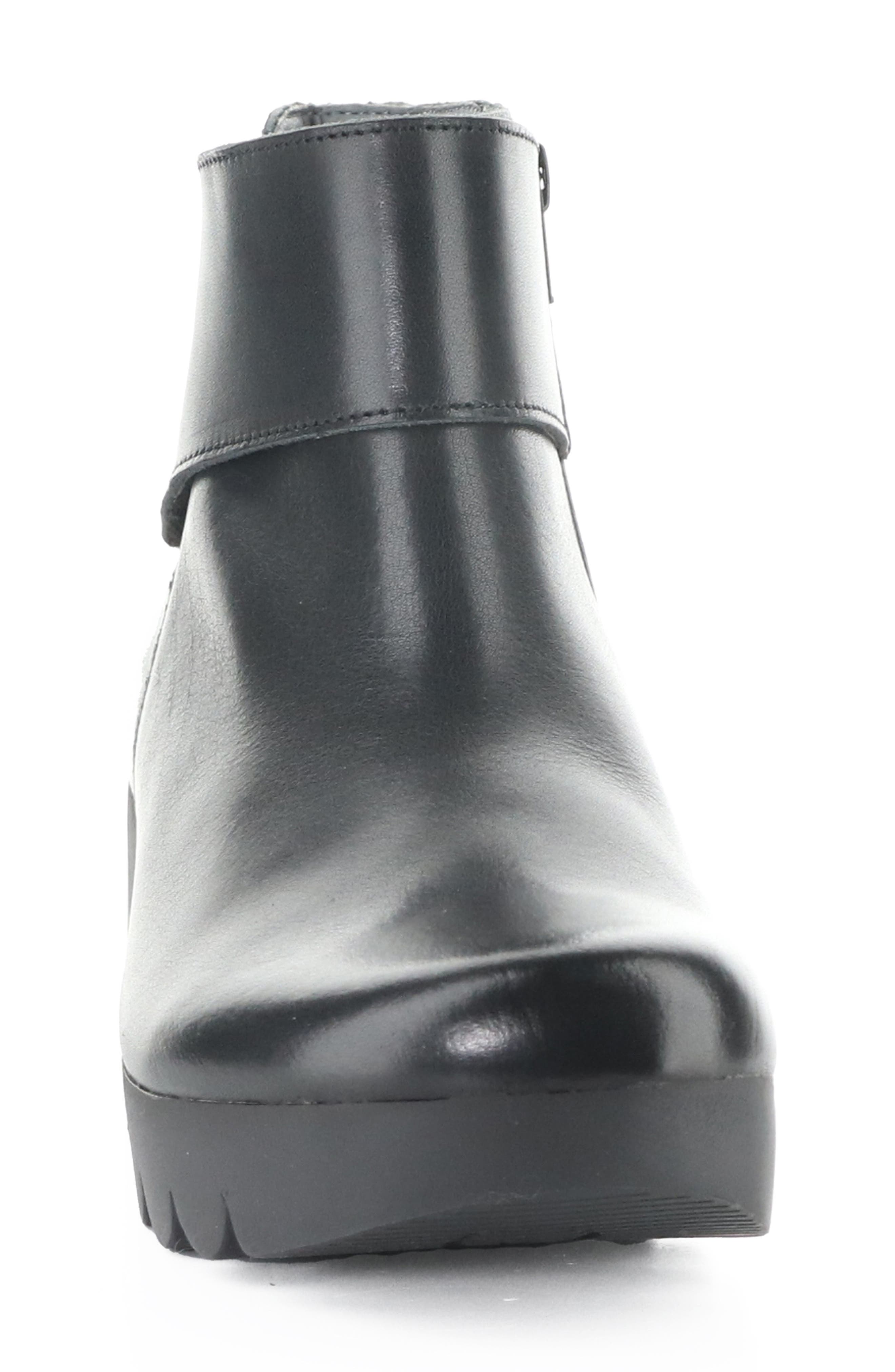 Vube Platform Wedge Bootie, Alternate, color, 000 BLACK