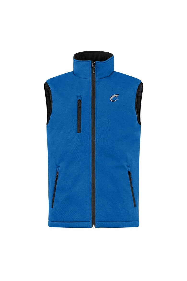 Men's Cutter & Buck  Royal Columbus Clippers  Clique Equinox Insulated Softshell Vest, Alternate, color, Royal