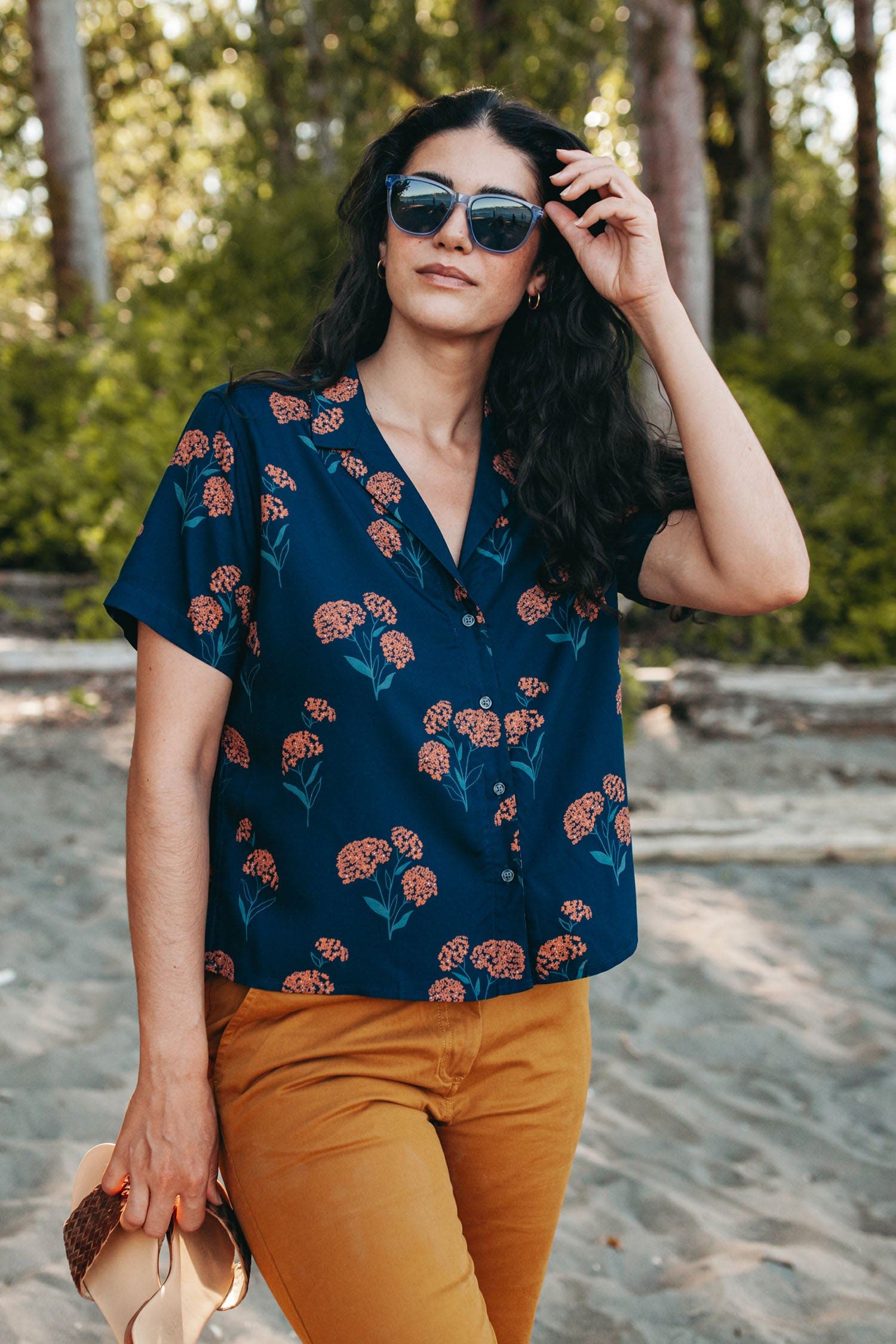 Mila Cropped Shirt - image 2