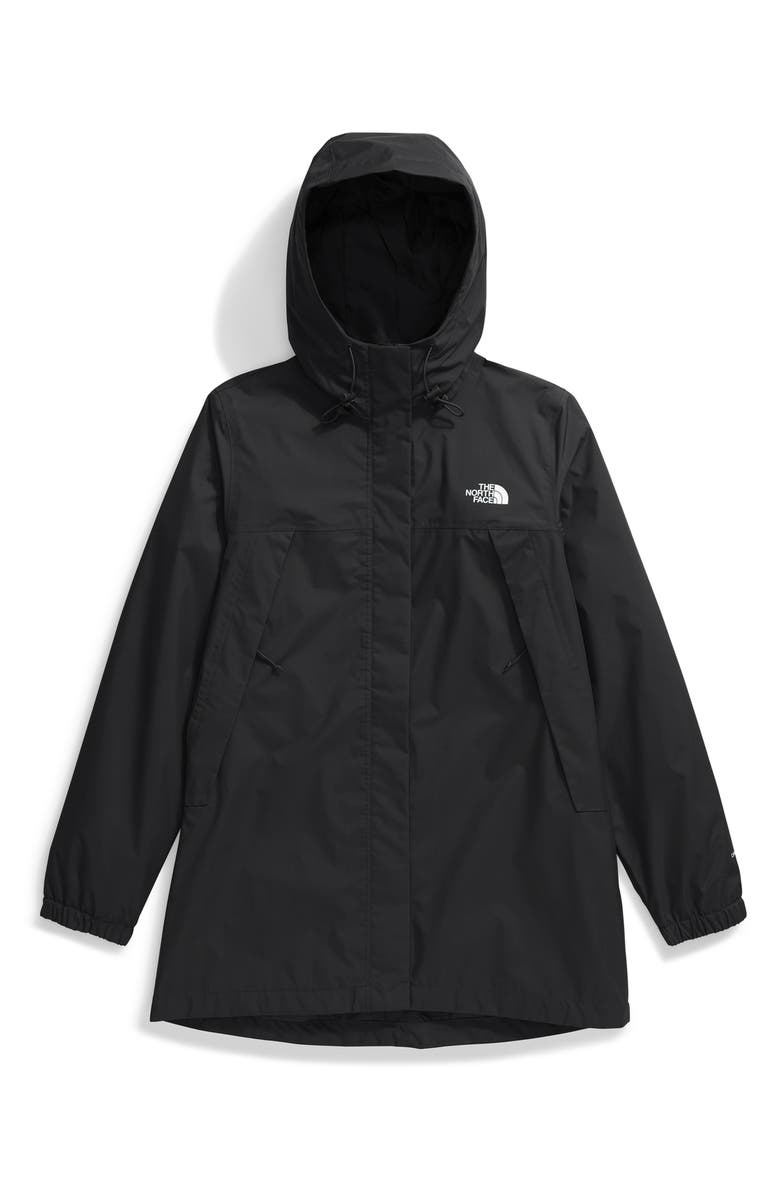 The North Face Antora Waterproof Hooded Parka, Alternate, color, 