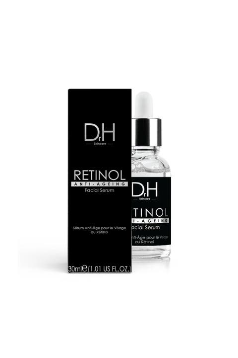 Anti-Ageing Retinol Facial Serum 30ml for Fine Lines & Wrinkles, Loss of Firmness