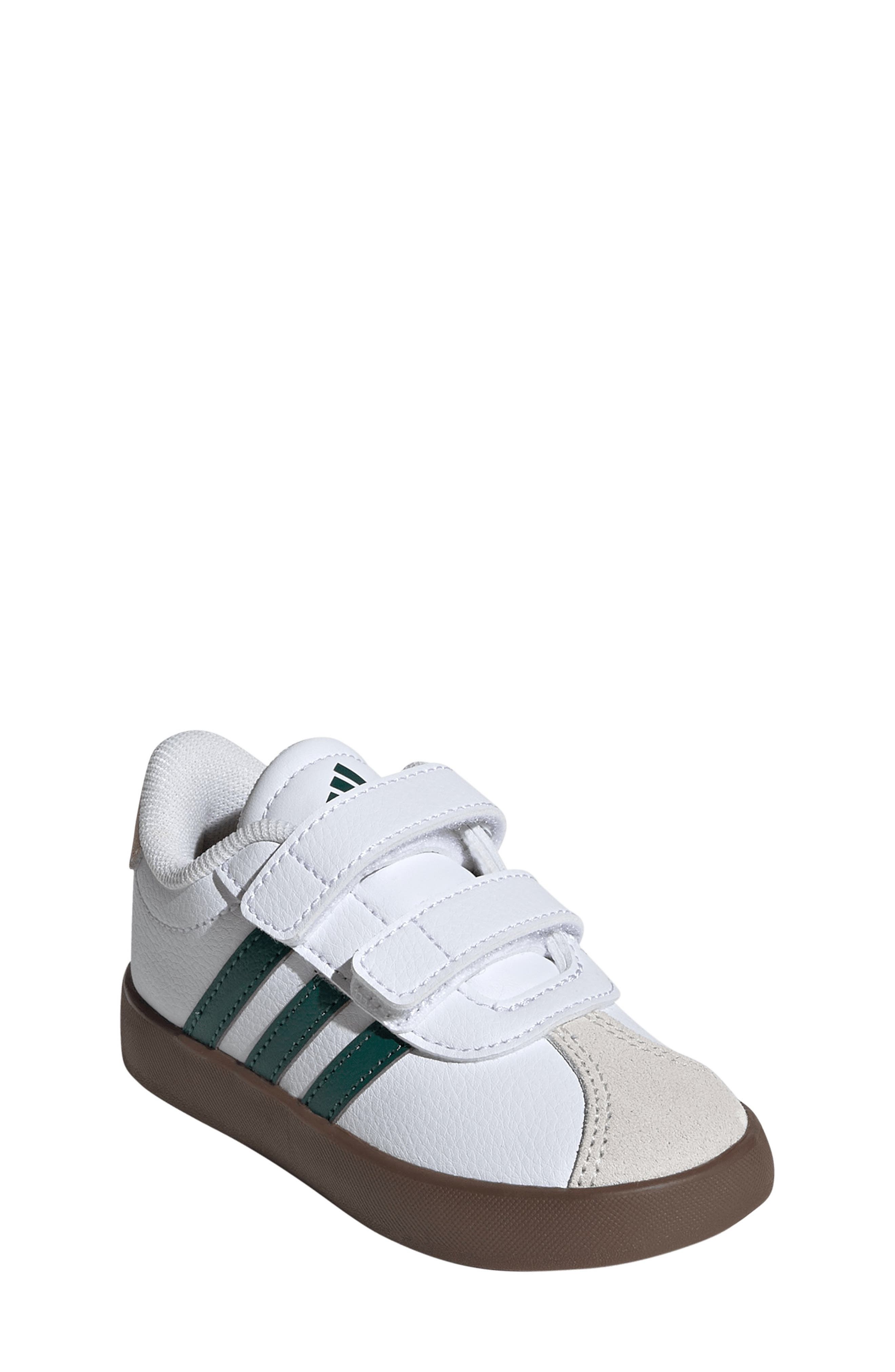  White/ Collegiate Green/ Gum