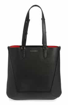 McQueen Medium The Edge Leather Tote