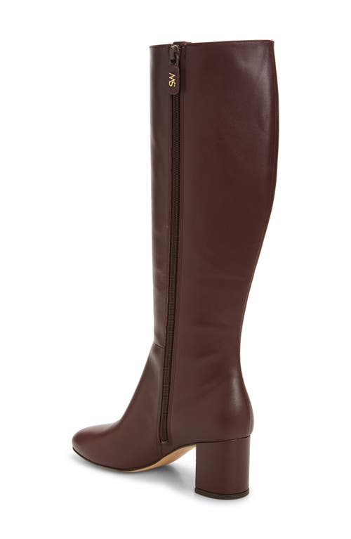 Stuart Weitzman Celina Zip Boot In Brown