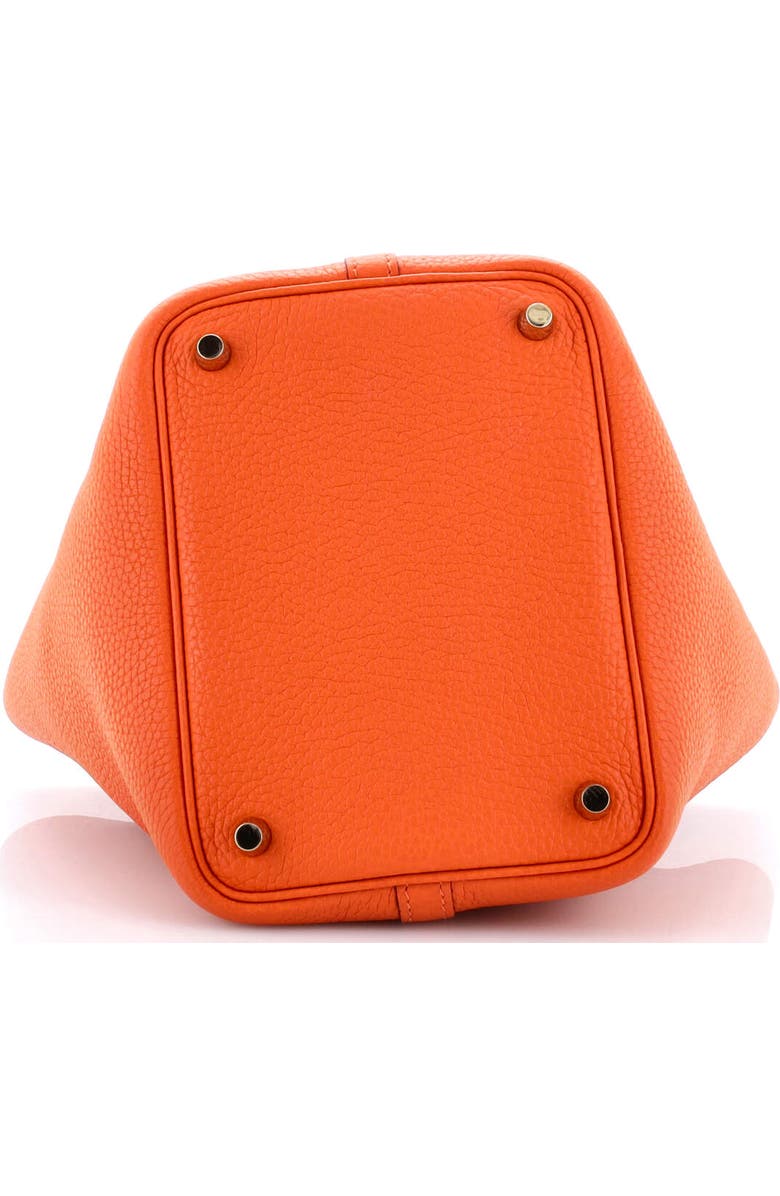 Pre-Owned Hermes Picotin Lock Bag Clemence PM, Alternate, color, Orange H