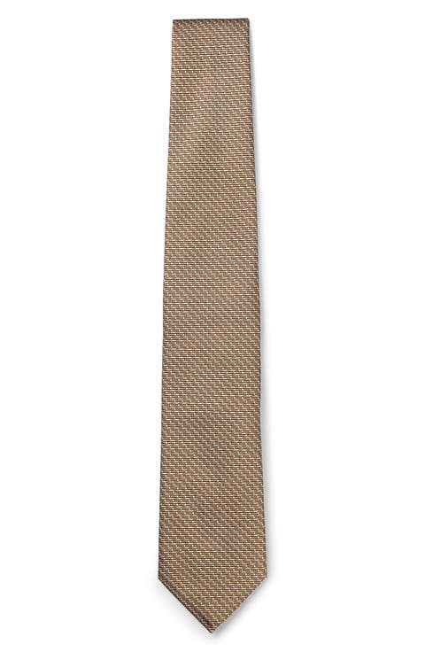 Textured Silk Jacquard Tie