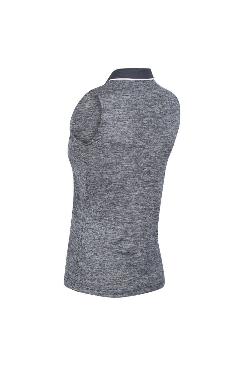 Tima II Sleeveless Polo Shirt, Alternate, color, Navy