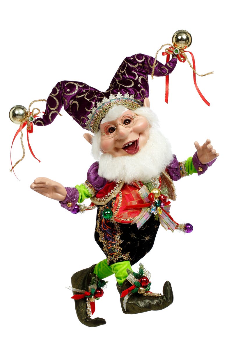 Mark Roberts Festivities Elf, Medium, Main, color, Dark Purple
