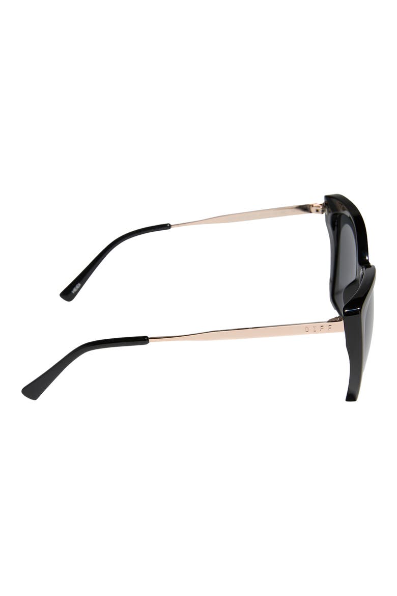 Heidi 56mm Cat Eye Bifocal Reading Sunglasses Glasses, Alternate, color, BLACK