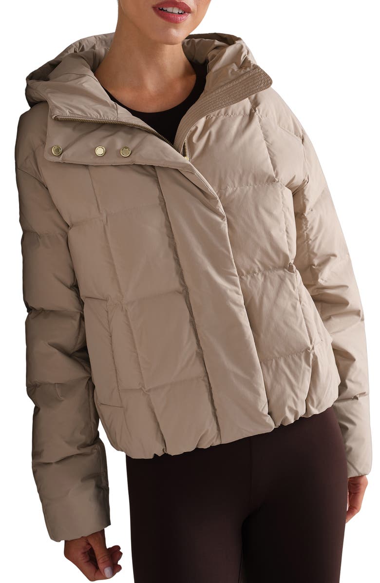 Rhone Powder Puffer Down Jacket, Main, color, Beige Stone