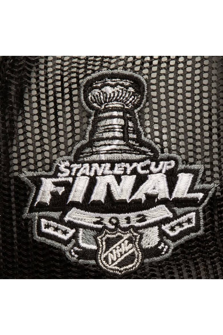 Men's Mitchell & Ness Black Los Angeles Kings SOUL Collection Golden Stanley Cup Champions Trucker Adjustable Hat, Alternate, color, Black