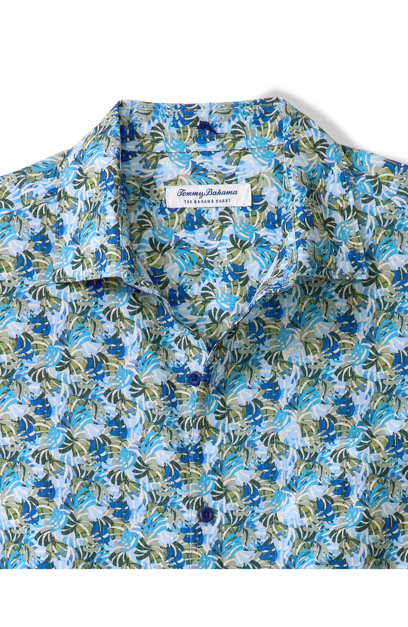 Bahama Coast Chico Palms IslandZone Short Sleeve Button-Up Shirt - image 2