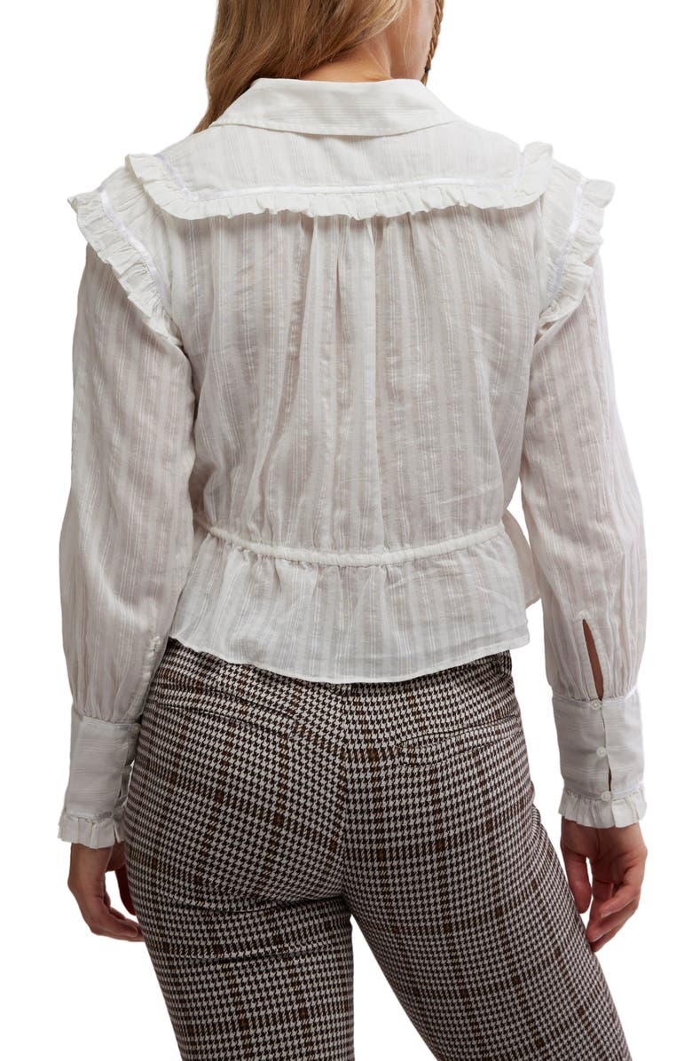 Daybreak Ruffle Cotton Shirt