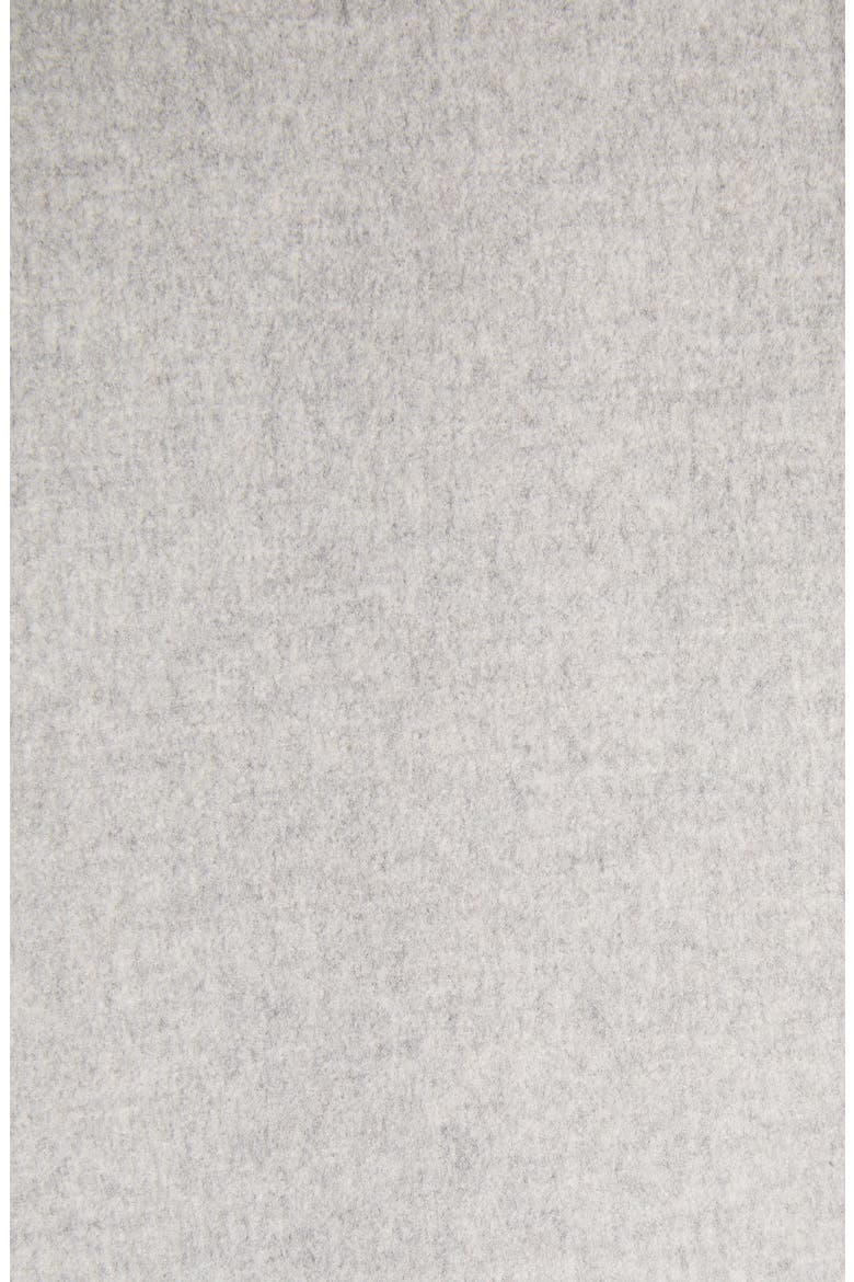 Wool & Cashmere Car Coat, Alternate, color, 8531 LIGHT GREY MELANGE