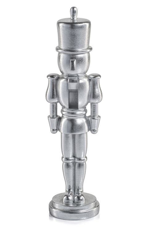 Hartwin Set of 2 Metallic Nutcracker Figurines