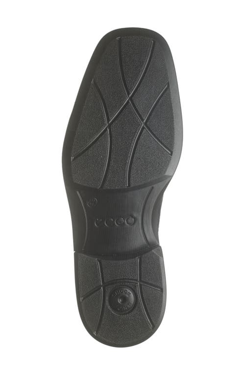 Ecco New Jersey Bike Toe Oxford In Black