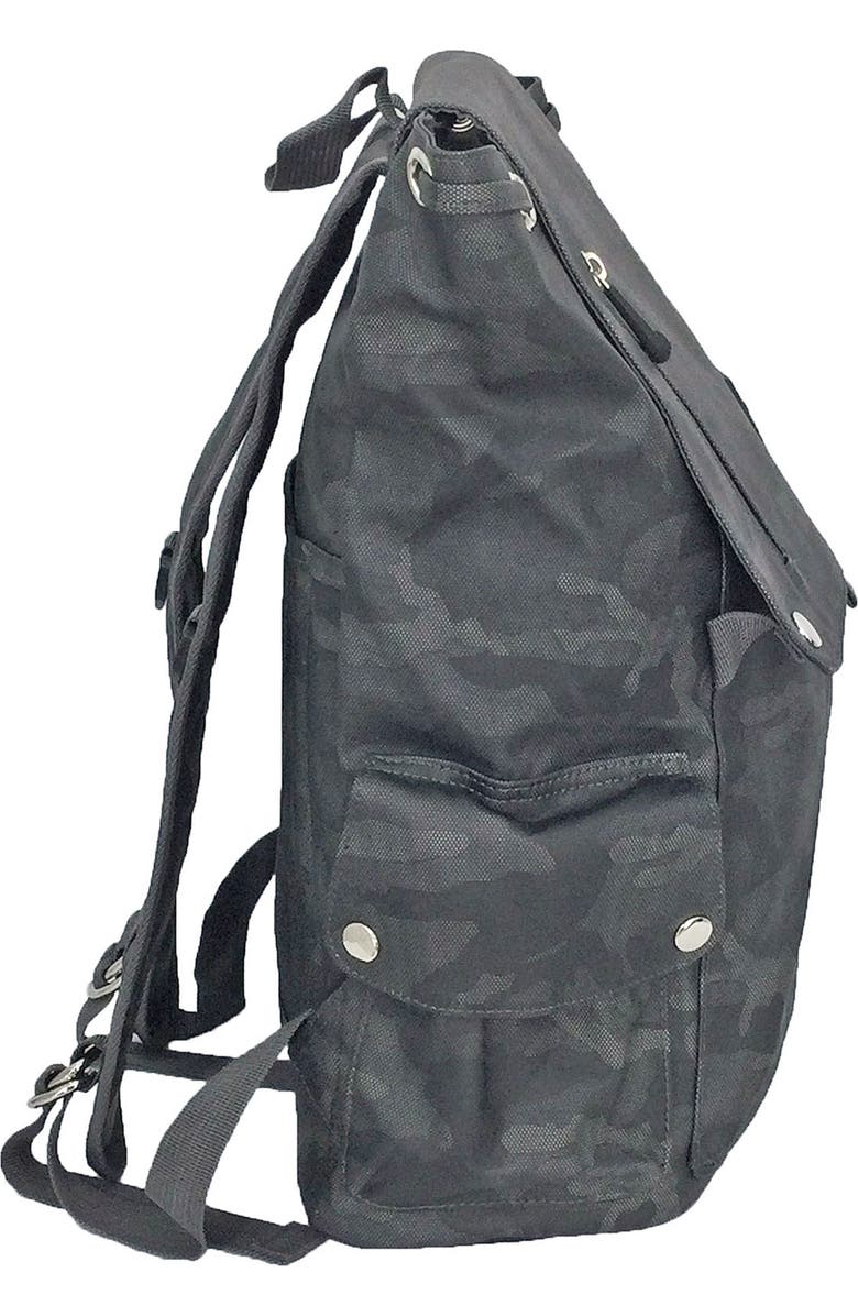 Duchamp Flapover Camo Backpack, Alternate, color,