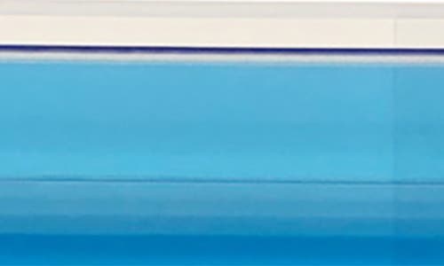 R16 Home Encased Color Lucite Tray In Blue