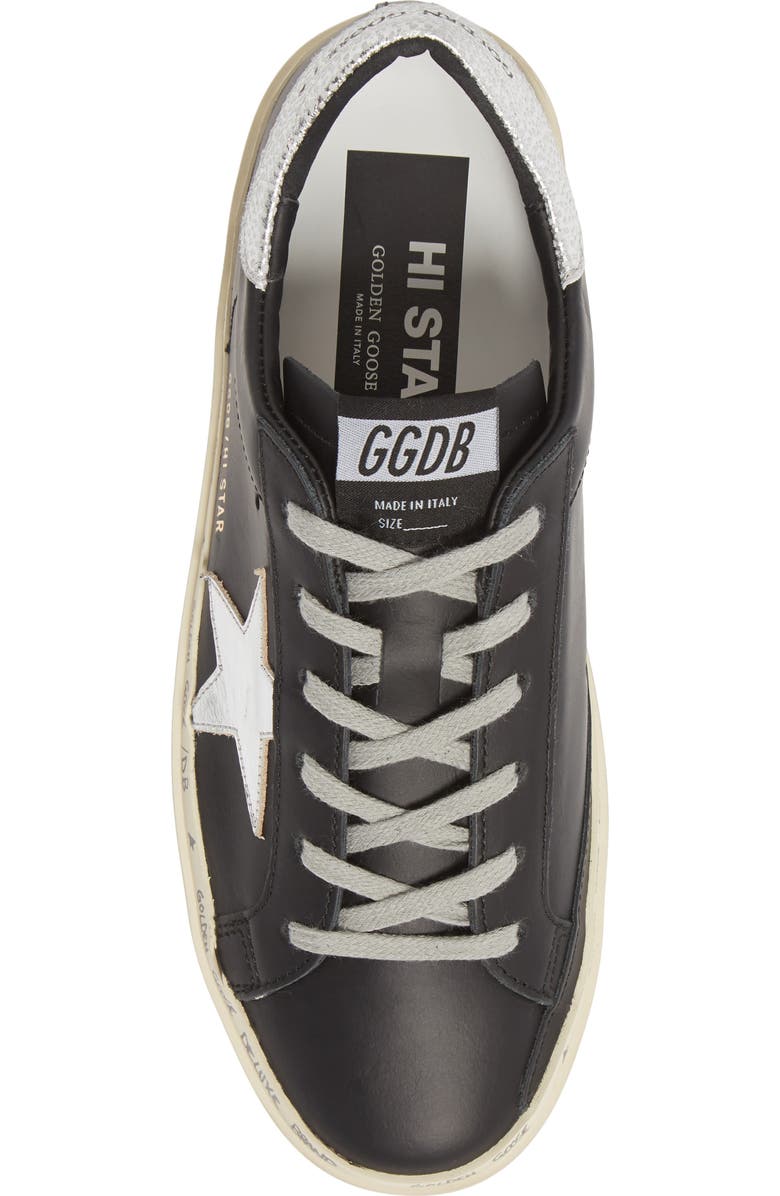 Golden Goose Hi Star Platform Sneaker, Alternate, color,