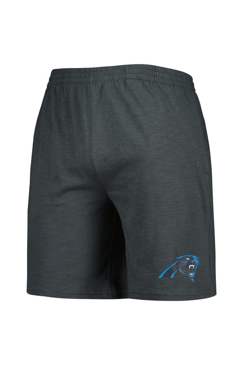 Men's Concepts Sport Charcoal/White Carolina Panthers Downfield T-Shirt & Shorts Sleep Set, Alternate, color, Charcoal