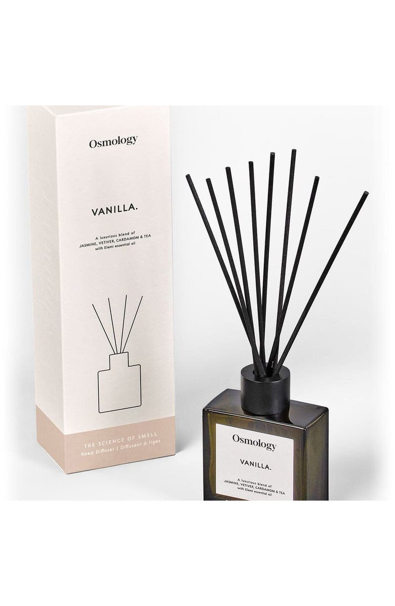Osmology Vanilla Reed Diffuser, Main, color, Black
