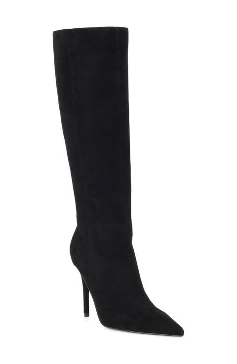 Cherri Faux Leather Knee High Boot