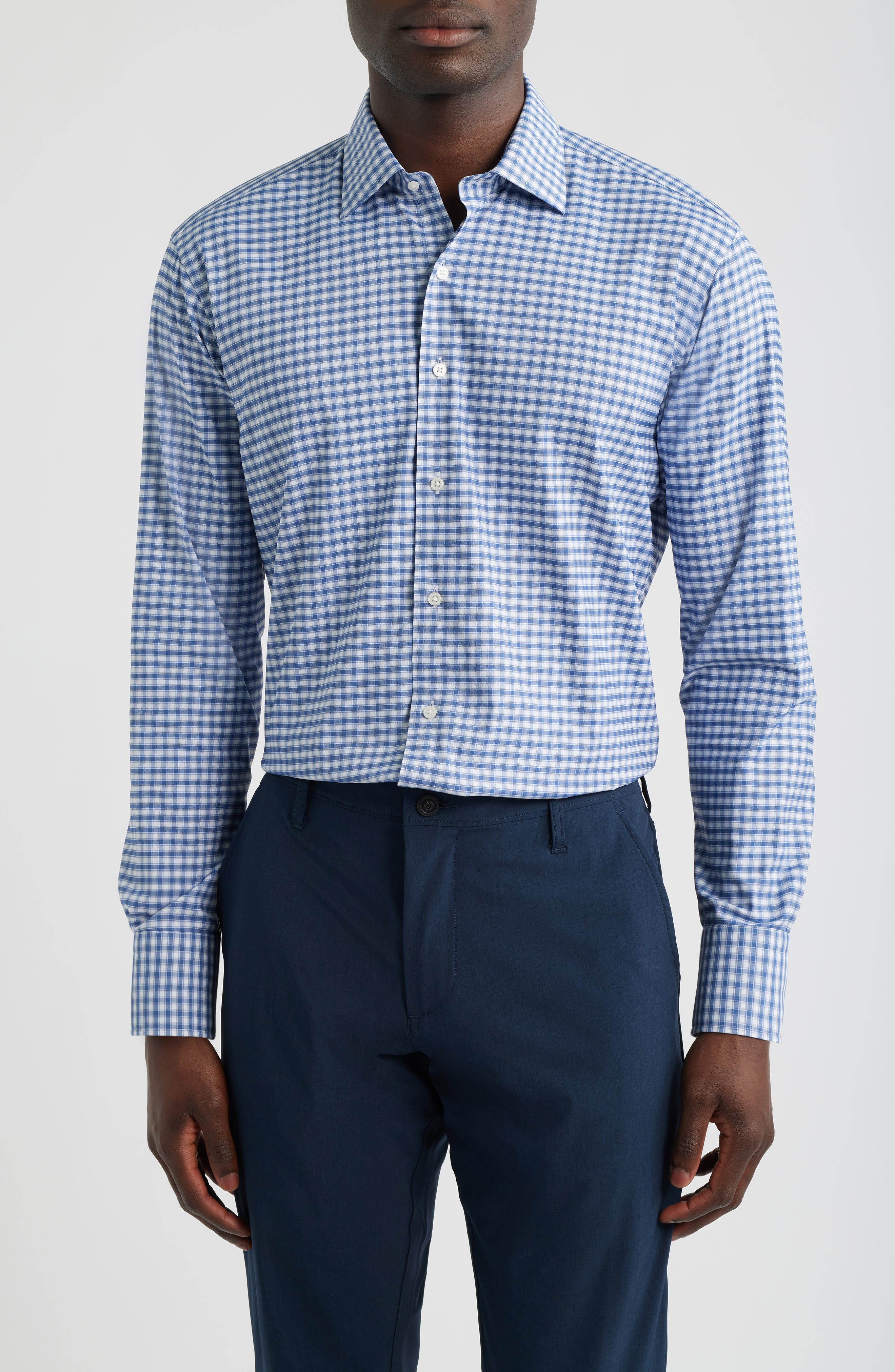 Lewis Performance Twill Button-Up Shirt - image 5