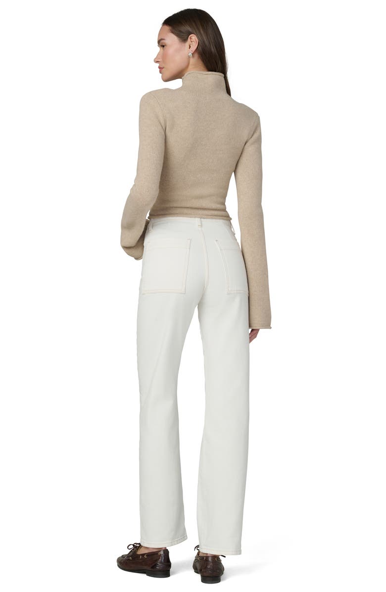 Joe's Jeans The Jane Wool & Yak Hair Turtleneck Sweater, Alternate, color, Camel
