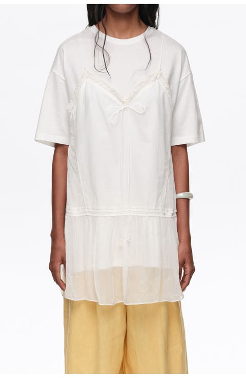 Fluid Layered T-Shirt Top