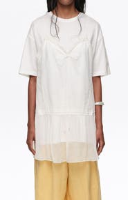 Bimba y Lola Fluid Layered T-Shirt Top