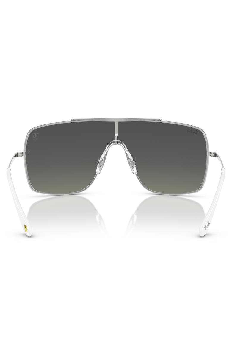 Ray-Ban Wings 59mm Gradient Square Sunglasses, Alternate, color, Silver