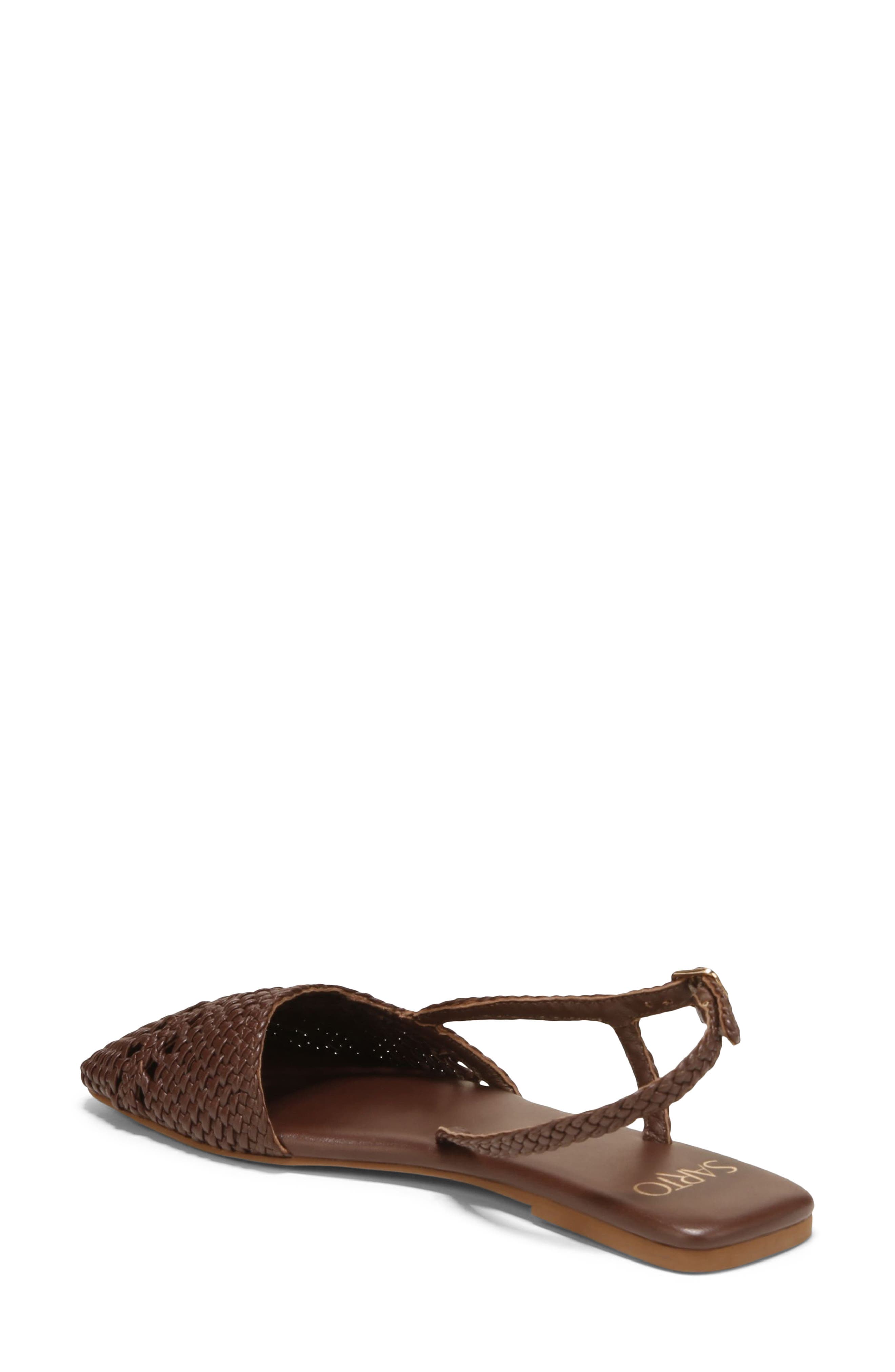 Ilona Slingback Flat, Alternate, color, COFFEE BEAN