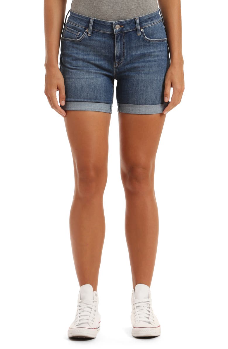Mavi Jeans Pixie Denim Shorts, Main, color,