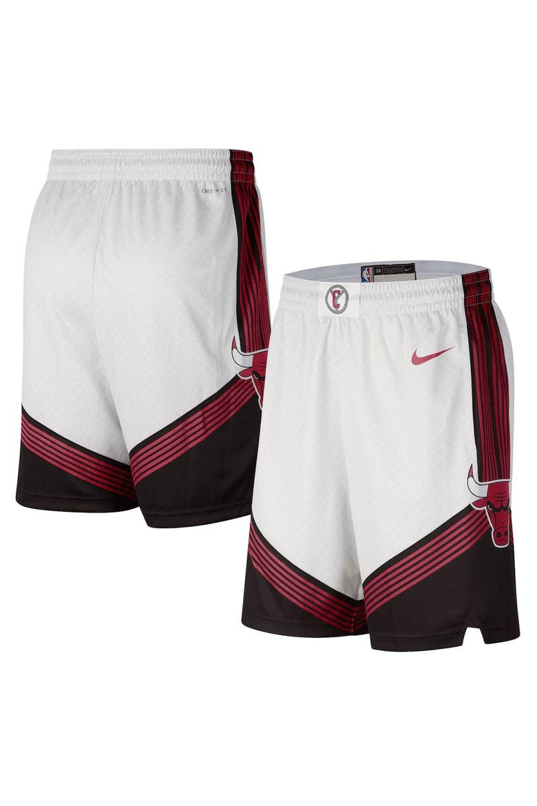 Men's Nike White Chicago Bulls 2022/23 City Edition Swingman Shorts, Main, color, White