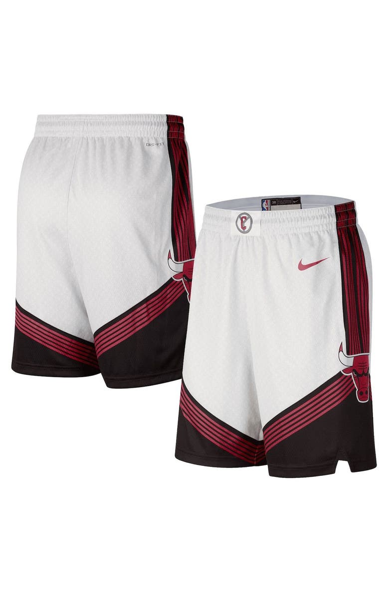 Nike Men's Nike White Chicago Bulls 2022/23 City Edition Swingman Shorts, Main, color,