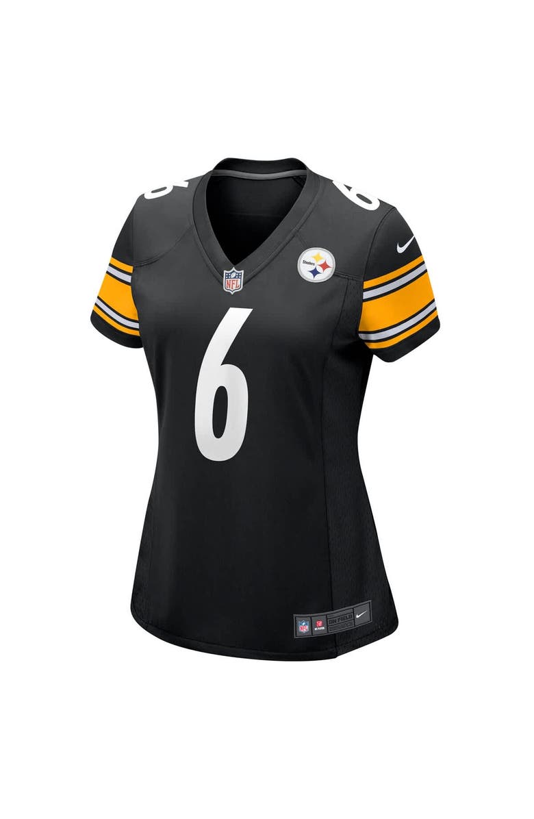 Nike Women's Nike Patrick Queen Black Pittsburgh Steelers Game Player Jersey, Alternate, color, Black