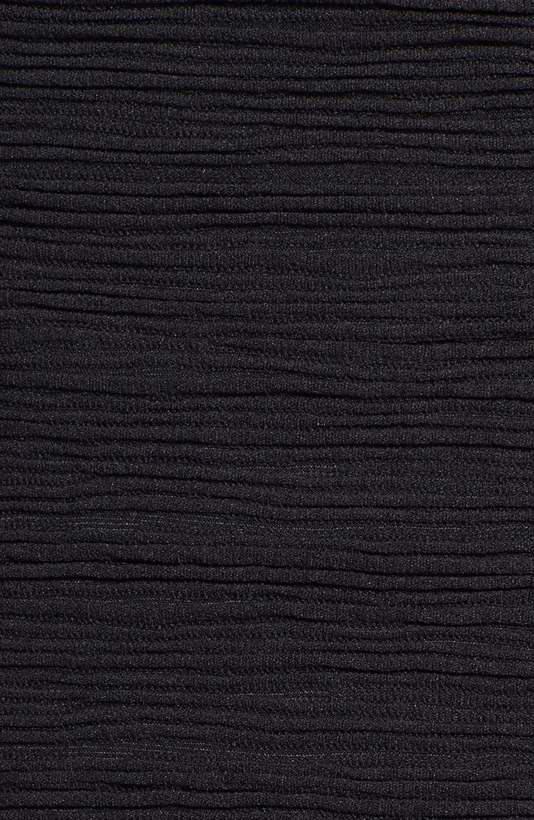 Taylor Dresses Lace & Textured Knit Fit & Flare Dress, Alternate, color,