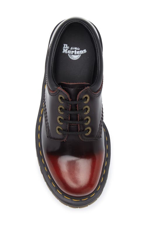 Dr. Martens 8053 Quad Platform Derby In Red