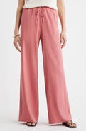 Nordstrom Linen Blend Drawstring Pants