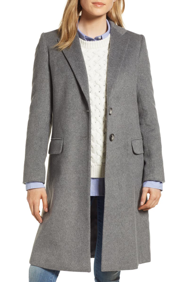 Helene Berman Charles Gray London College Coat, Main, color, 