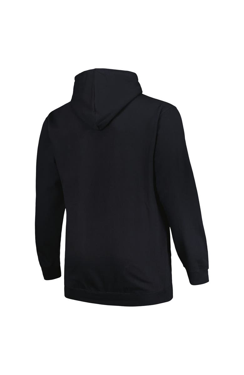 PROFILE Men's Profile Black Los Angeles Kings Big & Tall Arch Over Logo Pullover Hoodie, Alternate, color, Black