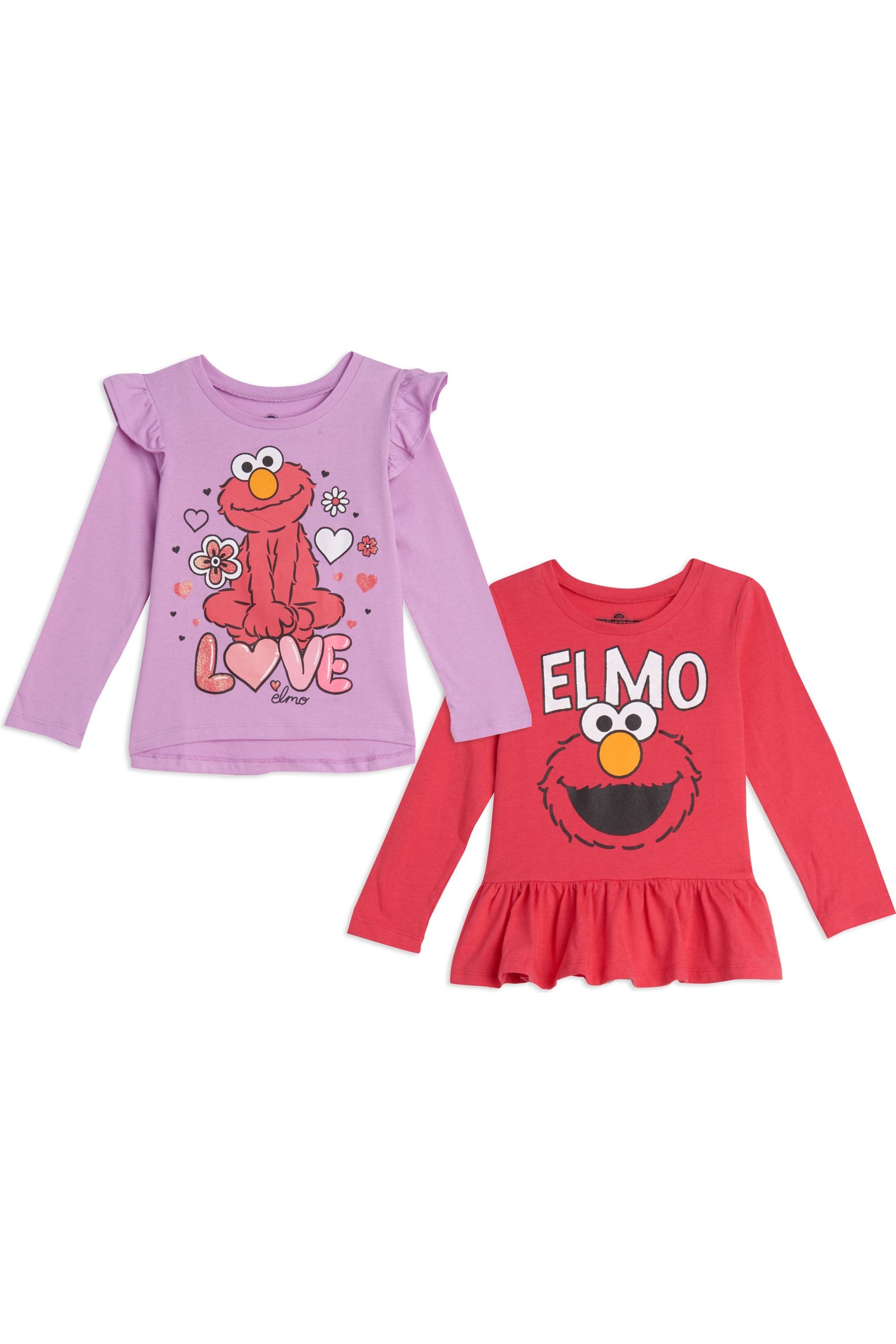 selected Elmo Red Purple