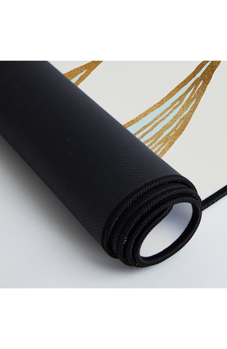 Deny Designs Bohemian Sunflower Desk Mat, Alternate, color, Yellow