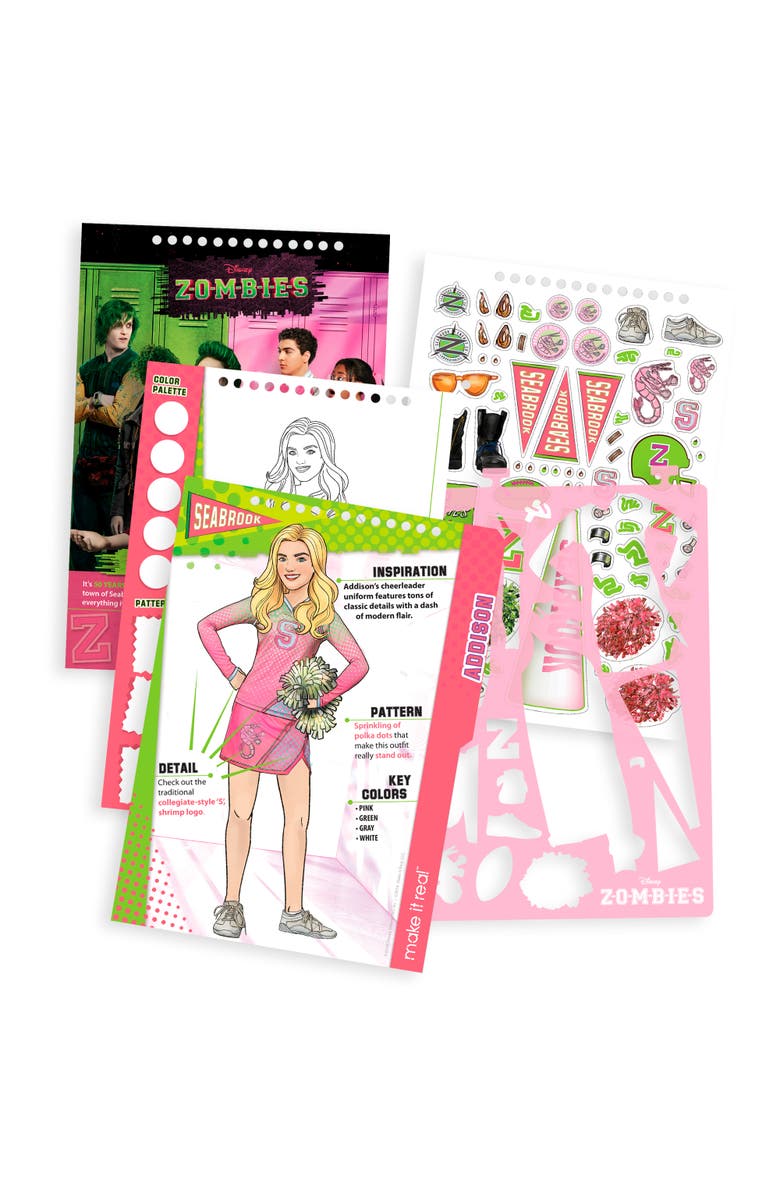 Disney Zombie Make It Real Disney Zombie Sketchbook, Alternate, color, Multicolored