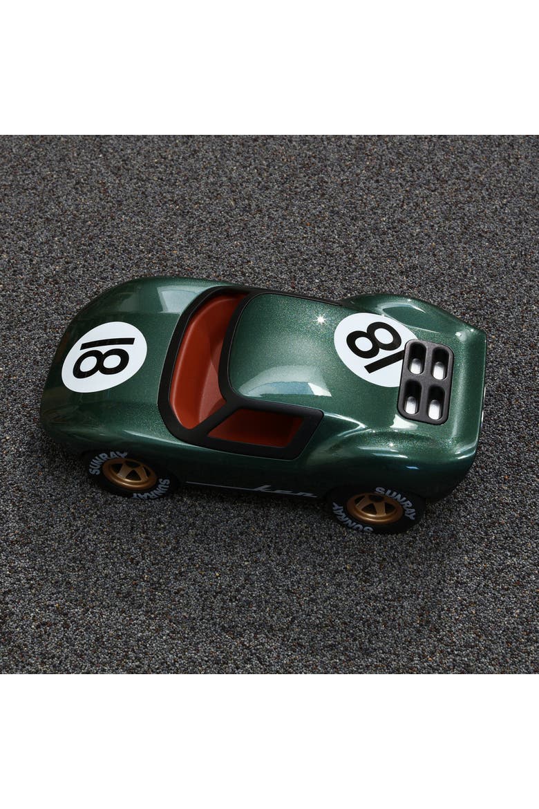 Mini Ken Car, Alternate, color, Glossy deep jet Green