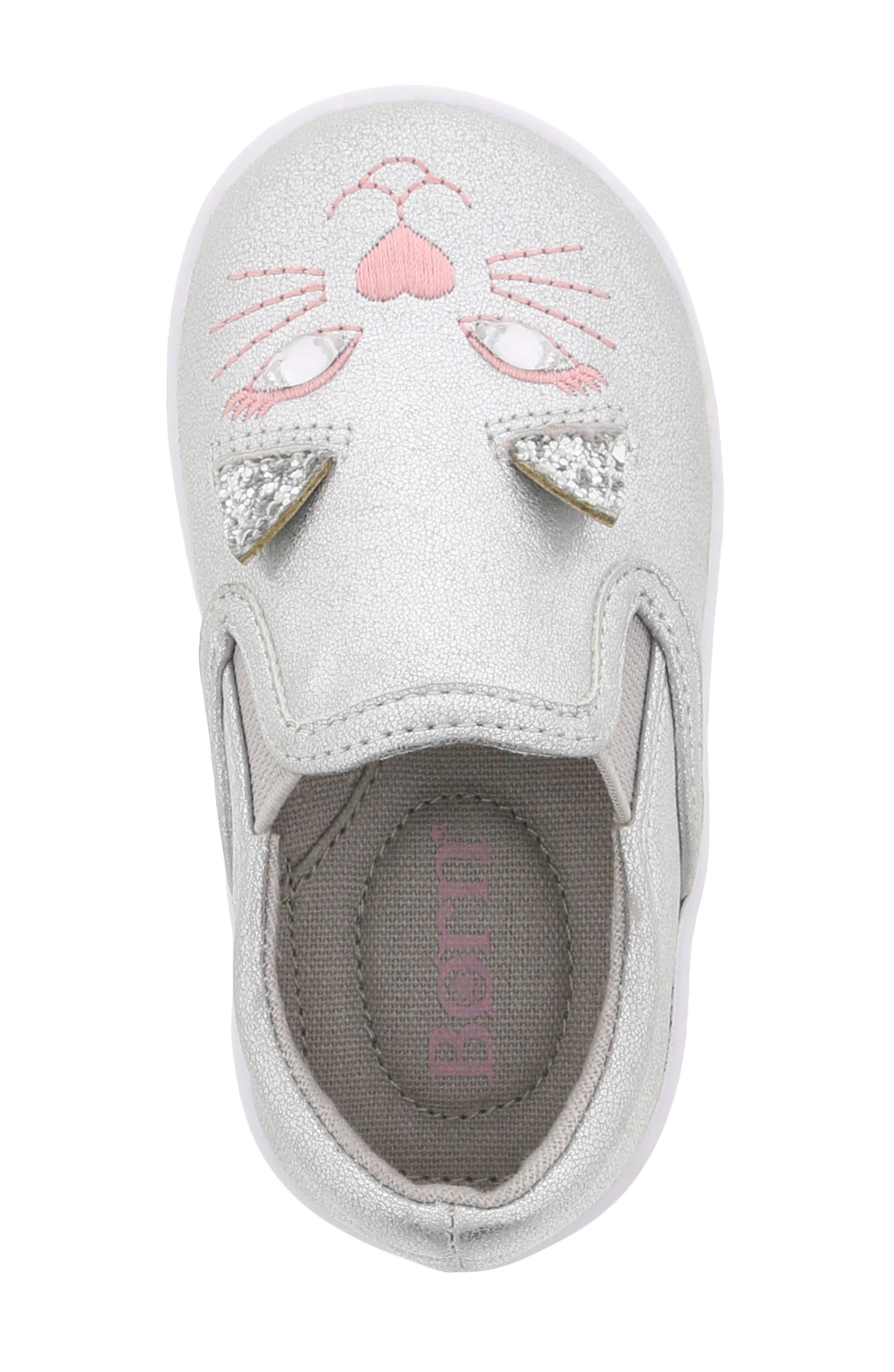 Børn Bailey Jaslyna Slip-On Glitter Sneaker, Alternate, color, 