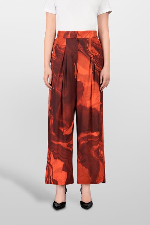 Laura Aparicio Palazzo Pants In Orange