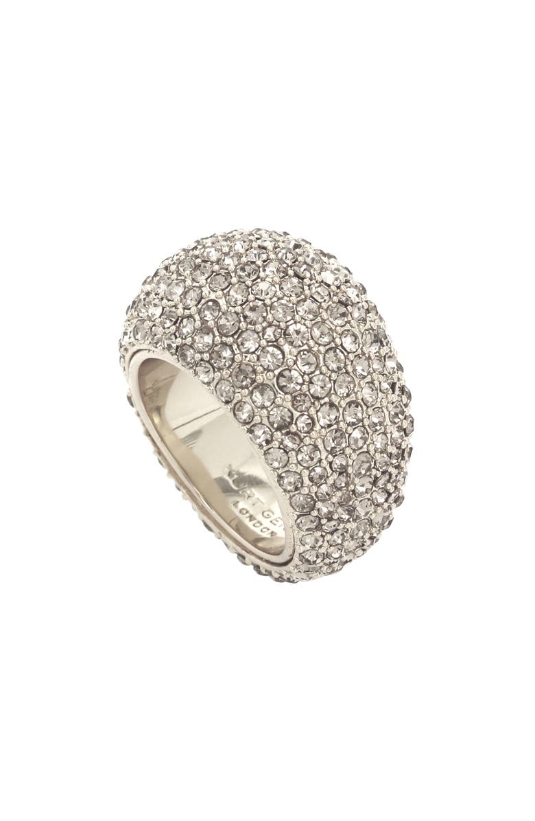 Kurt Geiger London Pavé Dome Cocktail Ring, Alternate, color, 